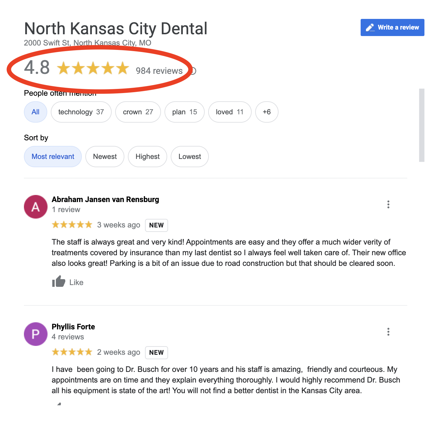 NKC Reviews